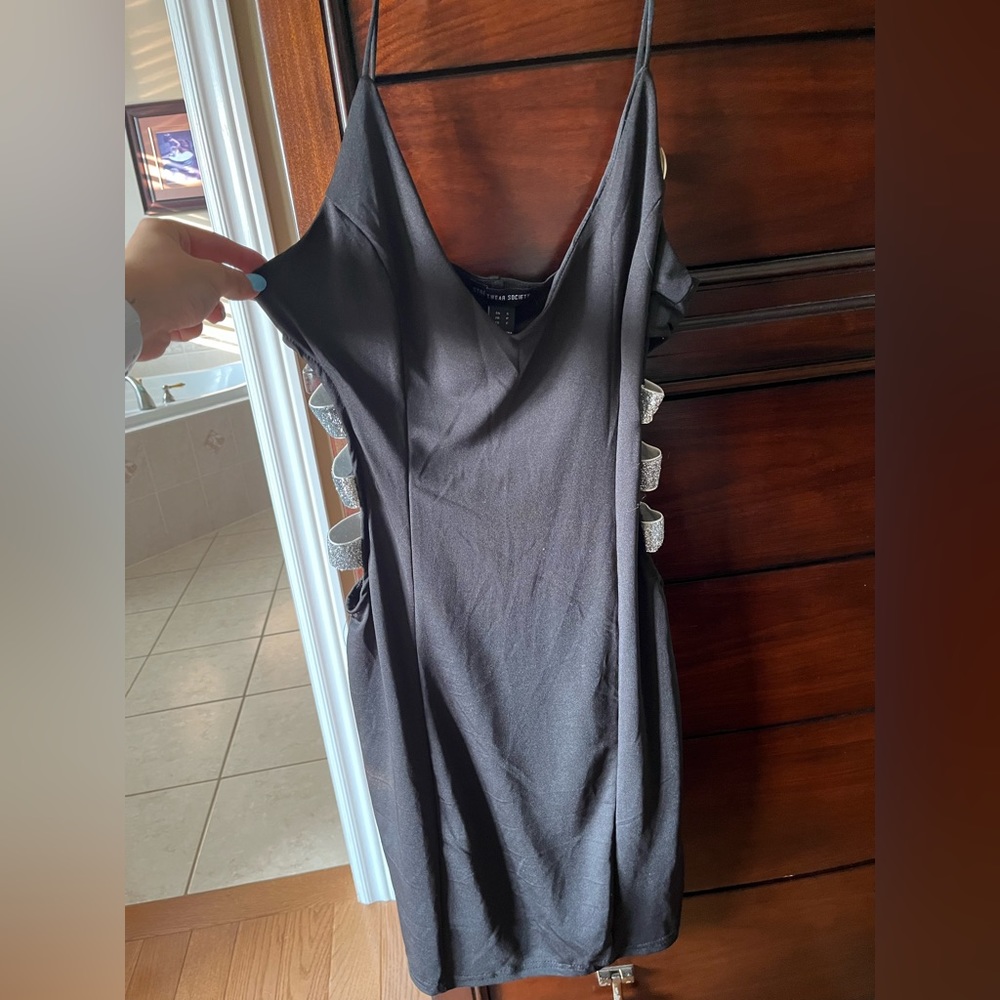 Little black mini dress